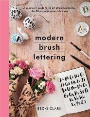Rayher.	 Knjiga Modern Brush Lettering