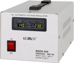 Kemot MSER-500 stabilizator napona 500VA 3% (5901890048927)