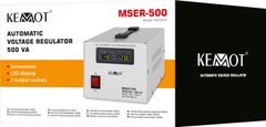 Kemot MSER-500 stabilizator napona 500VA 3% (5901890048927)