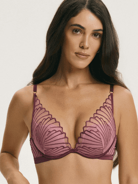 Esotiq NOUGAT push-up grudnjak | roza 65F