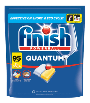 Finish Kapsule za perilicu posuđa Quantum Lemon, 95 kom