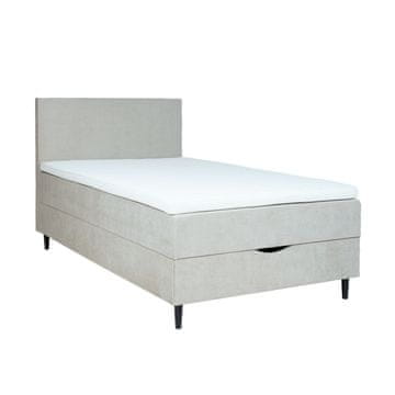 Homestar Kontinentalni krevet LAARA 120x200 cm, tamno bež
