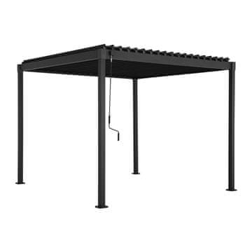 Homestar Paviljon MIRADOR-80 3x3m, tamnosivi