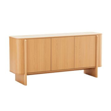 Homestar Komoda MORBEN 160x42x75 cm dekor hrasta