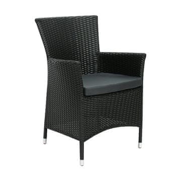 Homestar Stolica WICKER-1 crna
