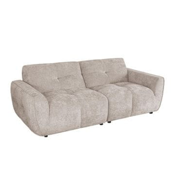 Homestar Dvosjed sofa DAMALI, svijetlo smeđa
