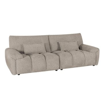 Homestar Sofa BARBARA trosjed, svijetlo smeđa