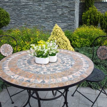 Homestar Stol MOSAIC D90xV70cm