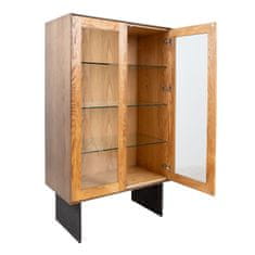 Homestar Vitrina VALENCIA 90x45x160 cm, hrast