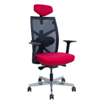 Homestar Radna stolica TUNE tamnocrvena crna