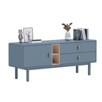 Homestar Kredenac IRIS 140x40x55 cm, sivi