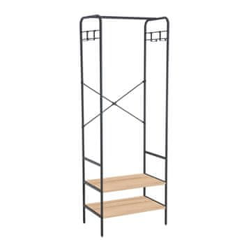 Homestar Polica za hodnik HANNES 64x40x180 cm rustikalna