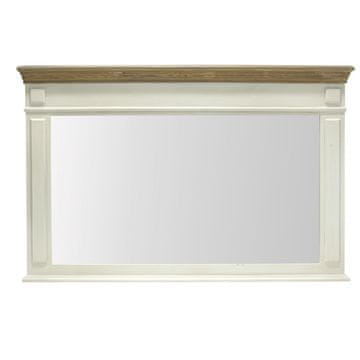 Homestar Ogledalo SAMIRA 107x4,5x70 cm antik bijela prirodna