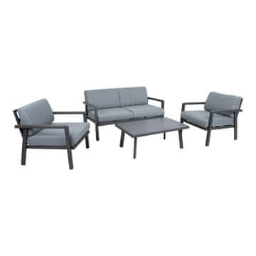 Homestar Vrtni namještaj set Delgado stol, sofa i 2 stolice