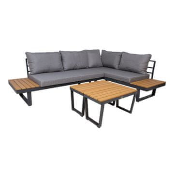 Homestar Vrtni namještaj set MALTA modularna sofa 2 stola