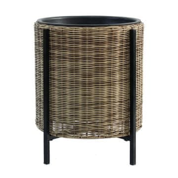 Homestar Saksija s postoljem D39xV45cm svijetlosmeđa