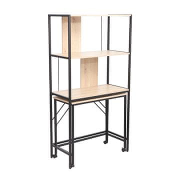 Homestar Radni stol s policom LESTER 84x40x160 cm