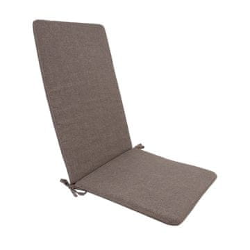 Homestar Jastuk za naslon sjedala 48x115x3 cm smeđi
