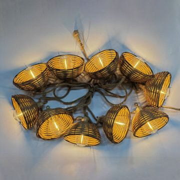 Homestar Party svjetla CHARM 10 LED žarulja 4,5m toplo bijelo svjetlo