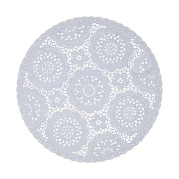 Homestar Podmetač promjera 38 cm bijela čipka