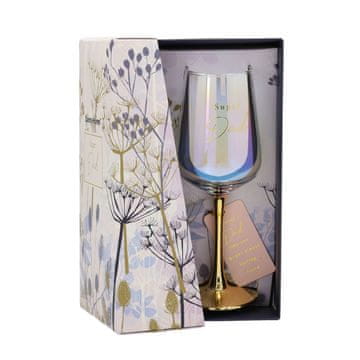 Homestar Čaša za vino FLOW Super Dad 21,2 cm 450 ml prozirno staklo