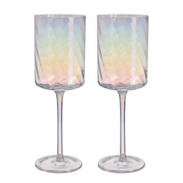Homestar Čaša za vino DOLCE 2 kom H23,3cm prozirna
