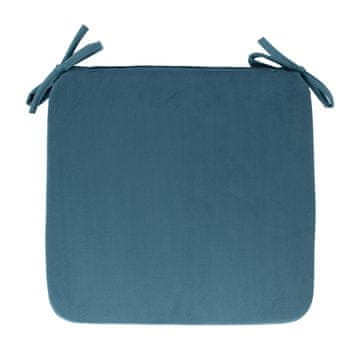 Homestar Jastučić za stolicu 39x39x2,5 cm sivo plavi