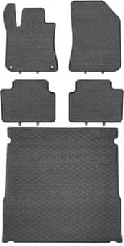 Peugeot 308 II SW od 06.2014-11.2021r. SET - gumene prostirke za automobil + tepih za prtljažnik