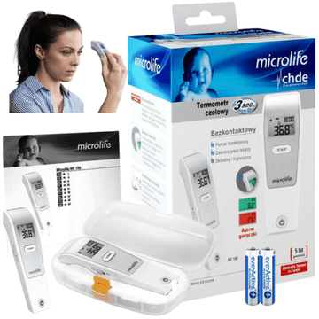 Microlife beskontaktni medicinski termometar NC 150 + KUTIJICA ZA BATERIJE