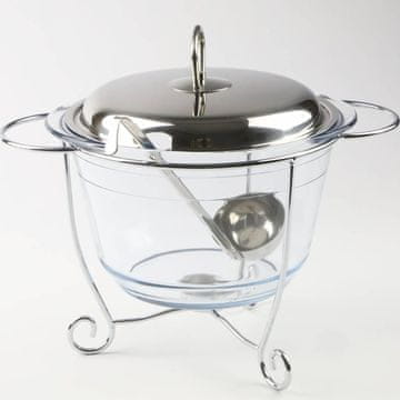 vatrostalna posuda od 3,9 l s grijačem