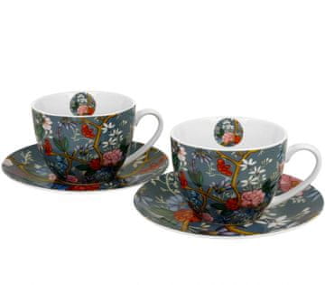 Duo Set od 2 plave šalice i tanjurića W. Kilburn