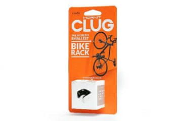 Hornit Roadie bijelo-crni S CLUG zidni držač za bicikl (23-32 mm) - vješalica za cestovni bicikl