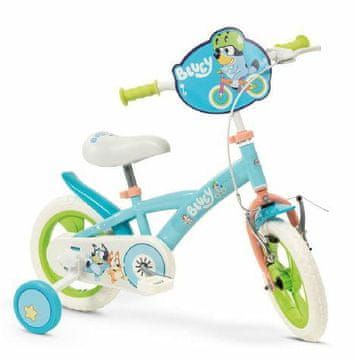 Toimsa Bluey Disney dječji bicikl od 12 inča za djecu od 3 do 5 godina, plavi