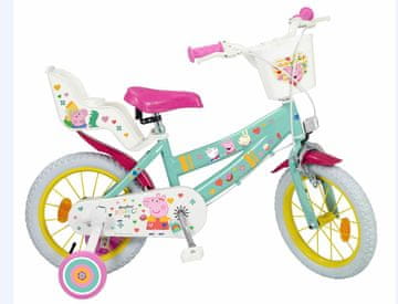 Toimsa Dječji bicikl 14" Peppa Pig zeleni 1498