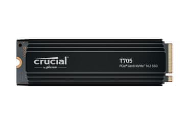 4TB M.2 80mm PCIe 5.0 x4 NVMe SSD, T705 hladnjak (CT4000T705SSD5)
