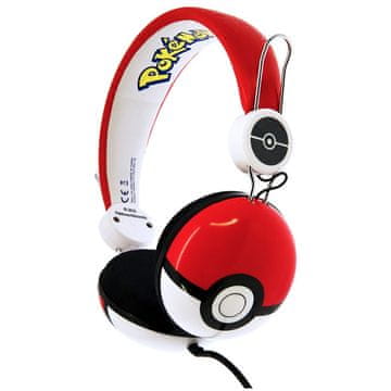 Northix Univerzalne Pokeball slušalice s ugrađenim mikrofonom i kontrolom glasnoće