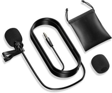 Mozos LAVMIC1 lavalier mikrofon s kopčom i 3,5 mm priključkom