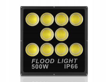 Vanjska LED svjetiljka 500W 230V IP65 ZA skladište