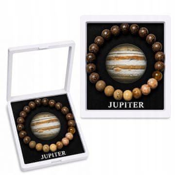 Jupiter narukvica planet svemirske perle poklon kutija ukrasna kartica