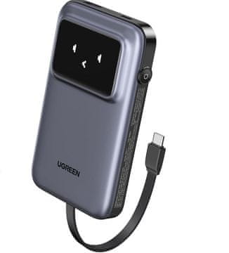 Ugreen Uno prijenosna punjiva baterija, 10000 mAh, 30 W (35603B)