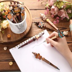 [PACZA] Kreativna olovka 12 olovaka s perlicama set od 68 dijelova Z3481