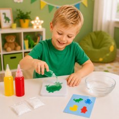 [PACZA] Kreativni set za djecu Čarobni vodeni gel + kalupi Z3422N
