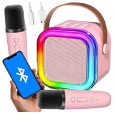 [PACZA] Karaoke set za djecu 2x mikrofon + BLUETOOTH zvučnik Z3345R