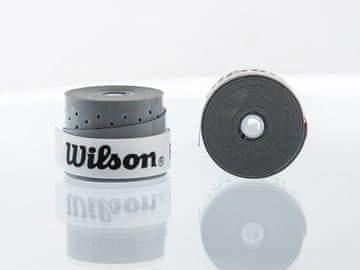 Wilson Overgrip Sticky perforirani teniski grip - sivi