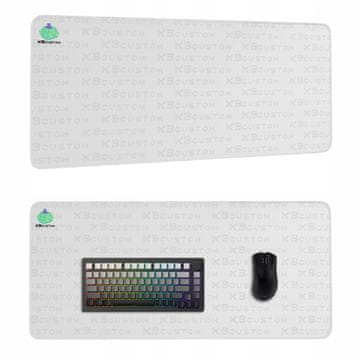 PODLOGA ZA GAMERSKI MIŠ 90X40cm Bijela Rasprodaja