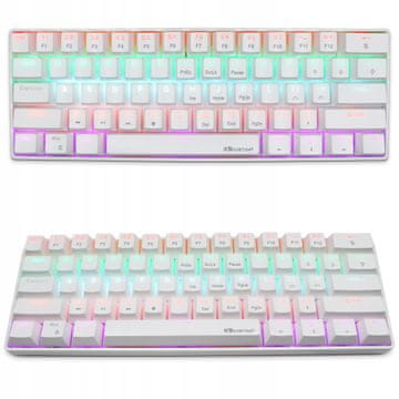 RGB mehanička igraća tipkovnica s 60% brzinom okidanja, plavim prekidačem