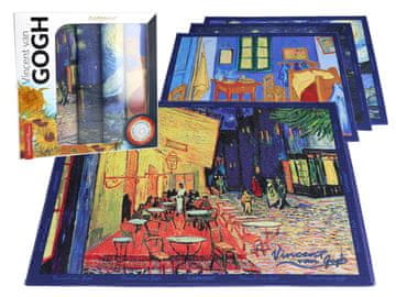 Set od 4 podmetača - V. Van Gogh. Mix 1 (CARMANI)