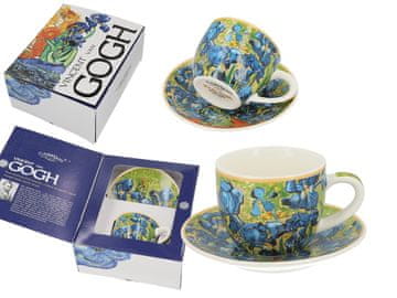 Carmani, šalica za espresso i tanjurić - VAN GOGH/Irisi