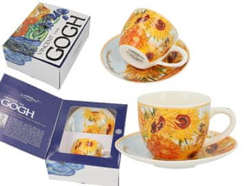 Carmani, šalica za espresso i tanjurić - VAN GOGH/Suncokreti