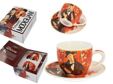 Carmani, šalica i tanjurić za espresso A. MODIGLIANI